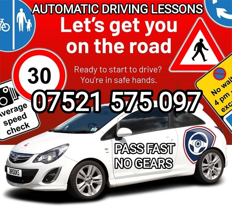 AUTOMATIC DRIVING LESSONS,PASS FAST ,PASS 1ST TIME