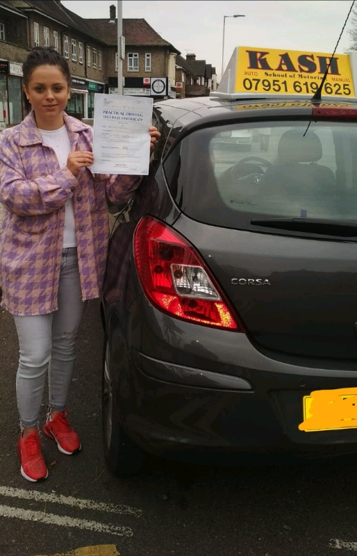 Professional Female Driving Instructor